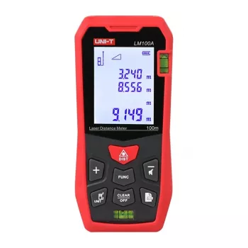Uni-T LM100A Lazerinis nuotolio matuoklis 100m