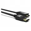 INCA DisplayPort to HDMI kabelis 1,8 m 10,2 Gbit/s Juodas