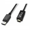 INCA DisplayPort to HDMI kabelis 1,8 m 10,2 Gbit/s Juodas
