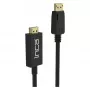 INCA DisplayPort to HDMI kabelis 1,8 m 10,2 Gbit/s Juodas