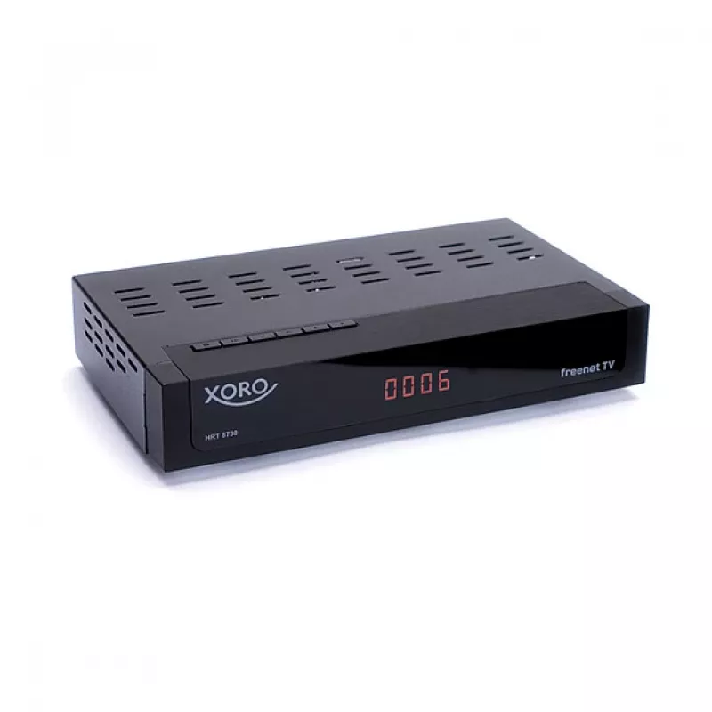 Xoro HRT 8730 DVB-T/T2 Full HD imtuvas, juodas
