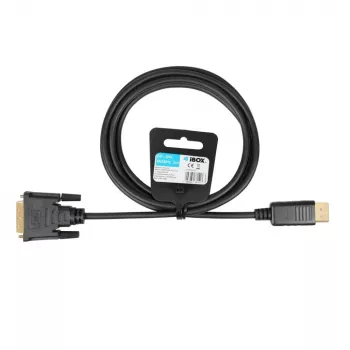 IBOX HDMI to DVI-D laidas FullHD 1080p 2m Juodas