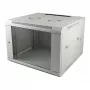 ALLNET 19-inch sieninis stovas 12U 1-dalis T595/B541mm šviesiai pilkas SMQ serija