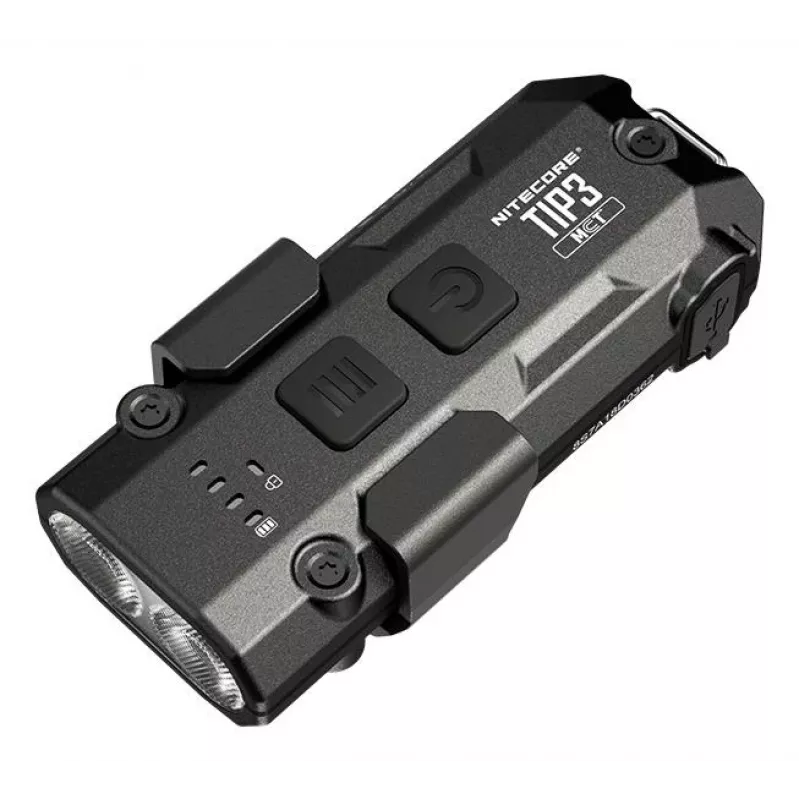 NITECORE TIP3 Raktų Pakabuko Žibintuvėlis Juodas 720 Lumenų