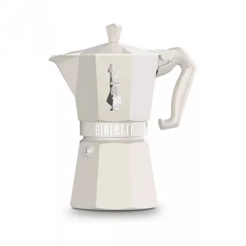 Bialetti MOKA EXCLUSIVE 6-Cup Stovetop Coffee Maker Cream (9060)