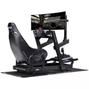 Next Level Racing ES1 Haptic Sim Racing Seat su haptiniu grįžtamuoju ryšiu