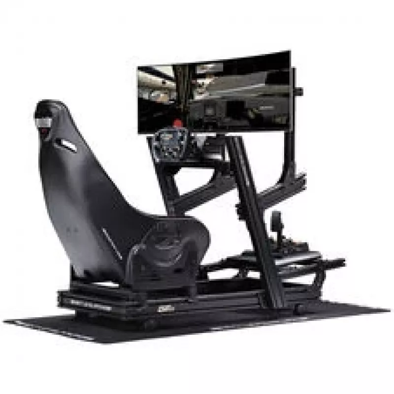 Next Level Racing ES1 Haptic Sim Racing Seat su haptiniu grįžtamuoju ryšiu