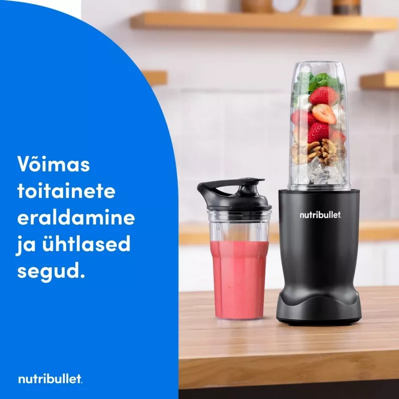Nutribullet NBT1006MB Turbo 1000 W Blender, Matte Black