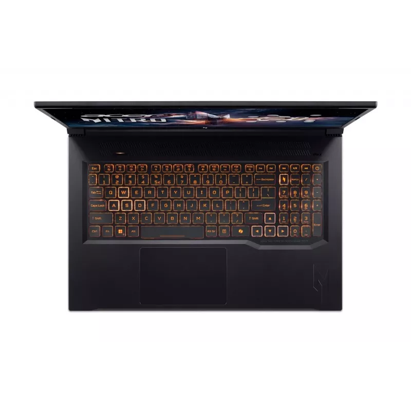 Acer Nitro 17 ANV17-41 nešiojamas žaidimų kompiuteris, AMD Ryzen 7 260, 16GB DDR5, 1TB SSD, GeForce RTX 5060, 17.3 colio QHD 165Hz, Windows 11 Pro, juoda