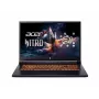Acer Nitro 17 ANV17-41 nešiojamas žaidimų kompiuteris, AMD Ryzen 7 260, 16GB DDR5, 1TB SSD, GeForce RTX 5060, 17.3 colio QHD 165Hz, Windows 11 Pro, juoda
