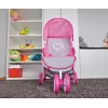 MILLY MALLY Lėlių vežimėlis Susie Prestige - Rožinė/Pilka/Balta