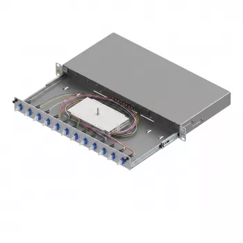 ZVK EasyLan LWL Splice Housing Basic SB0012571HE 12x LC-Duplex Standard OS2 Extractable