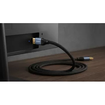 SAVIO CL-209 DisplayPort 2.1 laidas 1m juodas