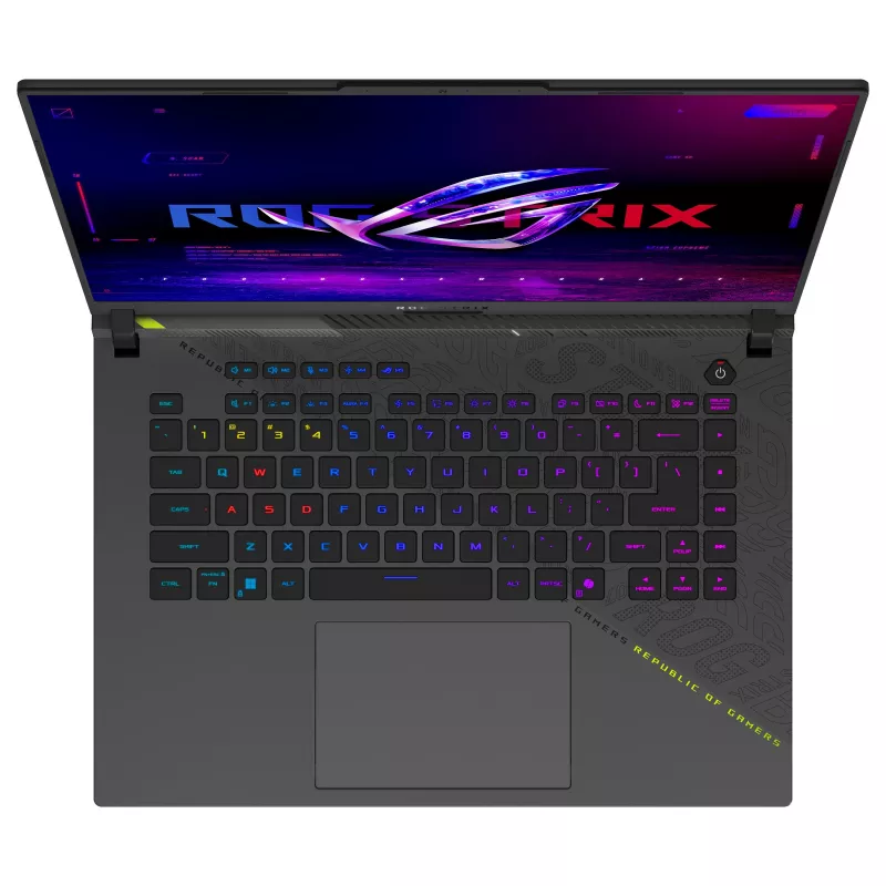 ASUS ROG Strix 16 G614FR-S5226 - 16 inch WQXGA IPS 240Hz, AMD Ryzen 9-9955HX, 32GB DDR5 RAM, 1TB NVMe SSD, NVIDIA GeForce RTX 5070 Ti, FreeDOS