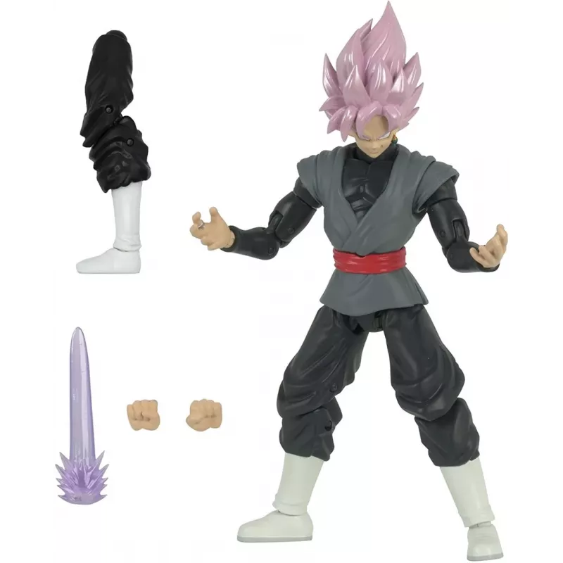 BANDAI Dragon Ball Dragon Stars Super Saiyan Rose Goku Black Action Figure