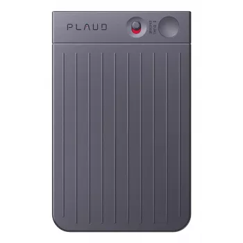 PLAUD NOTE Black AI balso įrašytuvas su 64GB atmintimi, Bluetooth 5.0, USB-C, dviem mikrofonais, suderinamas su MagSafe