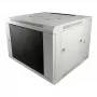 ALLNET 19 inch Wall-Mount Enclosure 12U 1-Piece Depth 450mm Light Grey Flat Pack SMA Series