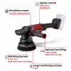 EINHELL Professional belaidis atsitiktinio judesio poliravimo aparatas CP-EP 18/125 Li BL-Solo, 18V, 125mm, raudonas/juodas, be akumuliatoriaus