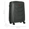 WENGER Prymo Medium Hardside Case (Anthracite, 59 Liters)
