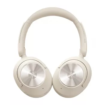 OneOdio A6 belaidės ausinės (baltos) – ausinės per ausis su Bluetooth 5.0, 40h baterija, lankstomos