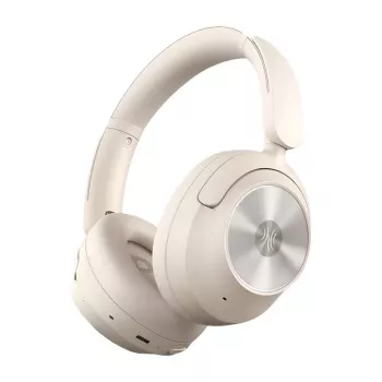 OneOdio A6 belaidės ausinės (baltos) – ausinės per ausis su Bluetooth 5.0, 40h baterija, lankstomos