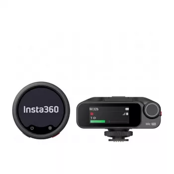 Insta360 Mic Pro (1TX + 1RX) belaidė mikrofonų sistema