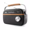JVC RA-E215G nešiojamas radijo imtuvas FM/AM analoginis pilkas