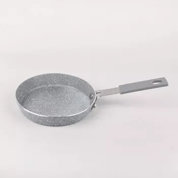 Maestro MR-1211-24 Grey Frying Pan 24 cm Non-Stick Marble Coating Induction Compatible