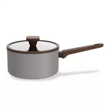 Maestro MR-1211-18S puodas su dangčiu 18 cm 1,9 L nerūdijantis plienas pilkas
