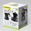 Maestro Granite MR-1667-3 Moka puodas kavos virimui 150ml 3 puodeliai Pilka