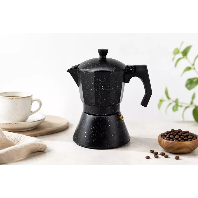 Maestro Granite MR-1667-9 Stovetop Espresso Maker 450ml 9 Cups
