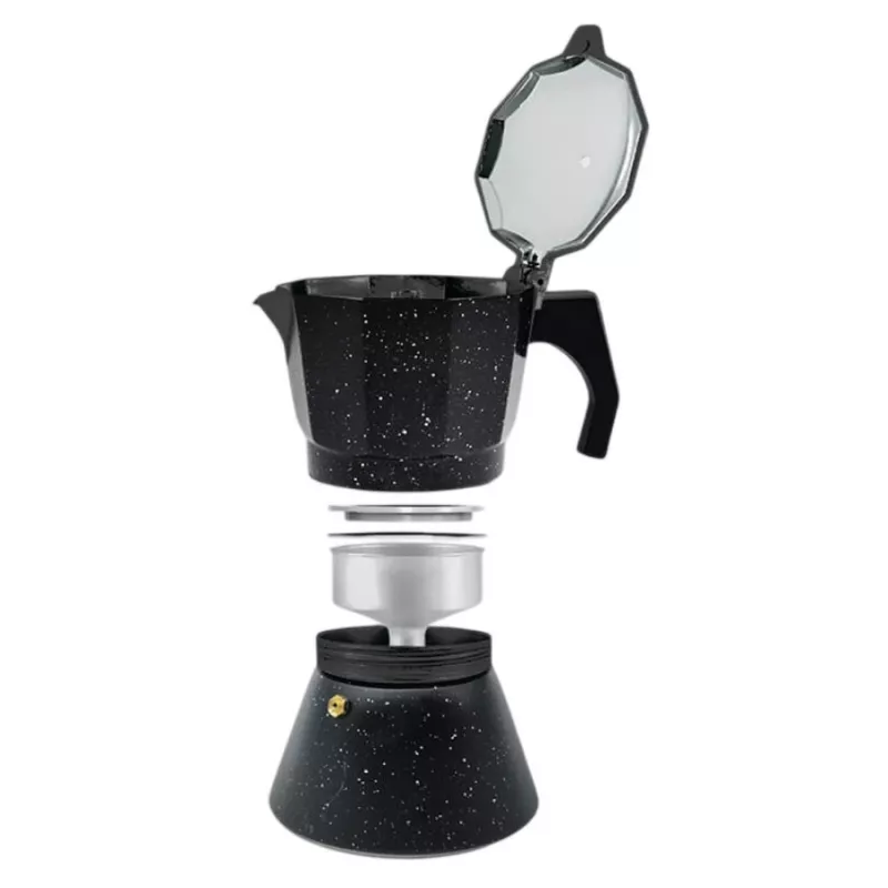 Maestro Granite MR-1667-9 Stovetop Espresso Maker 450ml 9 Cups