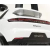 MILLY MALLY vaikiškas automobilis Porsche Cayenne S baltas - elektrinis automobilis su 12V baterija, nuotolinio valdymo pultu, LED šviesomis