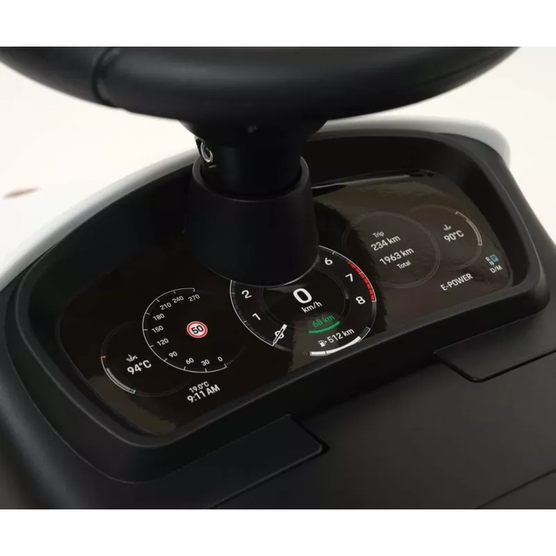 MILLY MALLY vaikiškas automobilis Porsche Cayenne S baltas - elektrinis automobilis su 12V baterija, nuotolinio valdymo pultu, LED šviesomis
