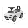 MILLY MALLY vaikiškas automobilis Porsche Cayenne S baltas - elektrinis automobilis su 12V baterija, nuotolinio valdymo pultu, LED šviesomis