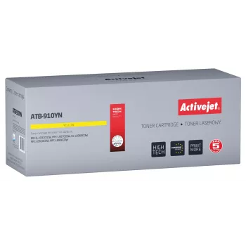 Activejet ATB-910YN Tonerio kasetė (sudėtinė Brother TN-910Y, Supreme, 9000 puslapių, geltona)