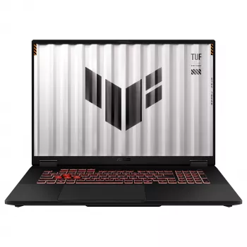 ASUS TUF Gaming A18 FA808UP-S8012W žaidimų nešiojamas kompiuteris, 18 colių WUXGA IPS 144Hz, AMD Ryzen 7 260, 16GB DDR5, 1TB SSD, GeForce RTX 5070 8GB, Windows 11 Home, vokiška QWERTZ klaviatūra