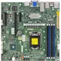 Supermicro X12SCZ-TLN4F Micro ATX pagrindinė plokštė, LGA1200, Intel W480E, 2x10GbE, 2xGbE, IPMI