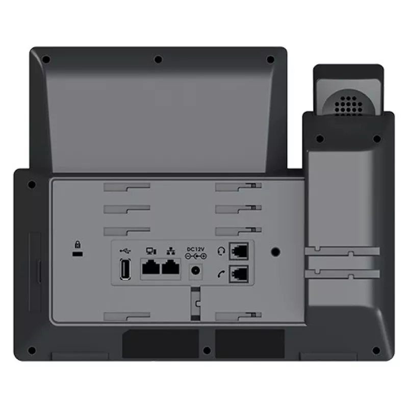 Grandstream GRP2670 IP telefonas 12 linijų 7 inch jutiklinis ekranas Wi-Fi Bluetooth PoE juodas