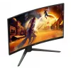 AOC C32G4Z 31,5 inch Išlenktas Žaidimų Monitorius, Full HD, 240Hz, 1ms, VA, FreeSync Premium, Juodas/Raudonas