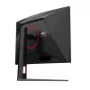 AOC C32G4Z 31,5 inch Išlenktas Žaidimų Monitorius, Full HD, 240Hz, 1ms, VA, FreeSync Premium, Juodas/Raudonas