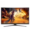 AOC C32G4Z 31,5 inch Išlenktas Žaidimų Monitorius, Full HD, 240Hz, 1ms, VA, FreeSync Premium, Juodas/Raudonas