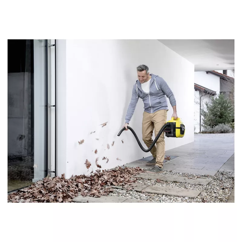 Kärcher WD 1 Compact Battery Set šlapio ir sauso siurblys, 15L, 1000W