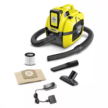 Kärcher WD 1 Compact Battery Set šlapio ir sauso siurblys, 15L, 1000W