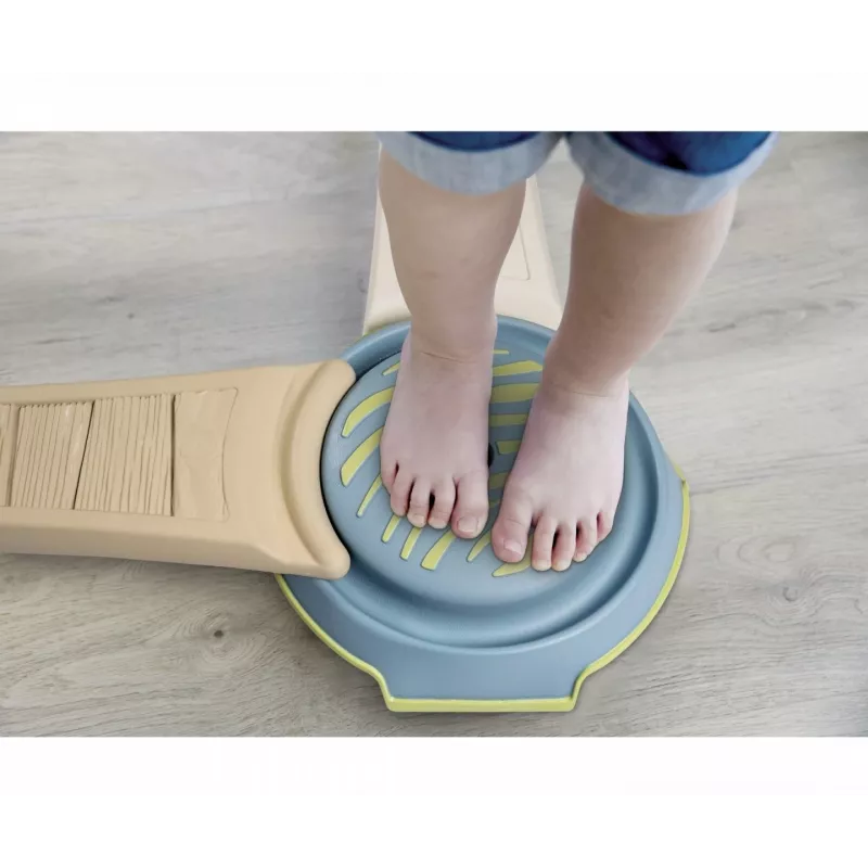Smoby Life Balance Beam Set vaikams - 10 dalių modulinis pusiausvyros takas su laipteliais, vidaus / lauko naudojimui, nuo 2 metų
