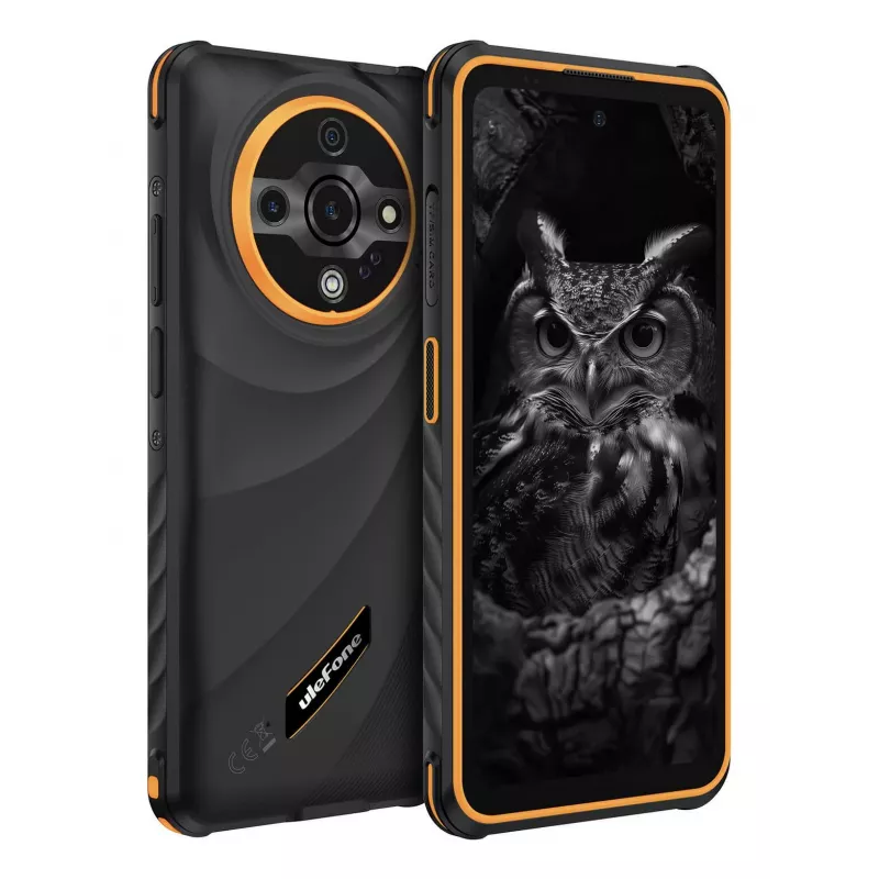 ULEFONE Armor X31 Pro 4G nešiojamas atsparus telefonas, 5,45 inch HD+, 8GB RAM, 256GB atmintis, 5200mAh, IP68/IP69K, oranžinis
