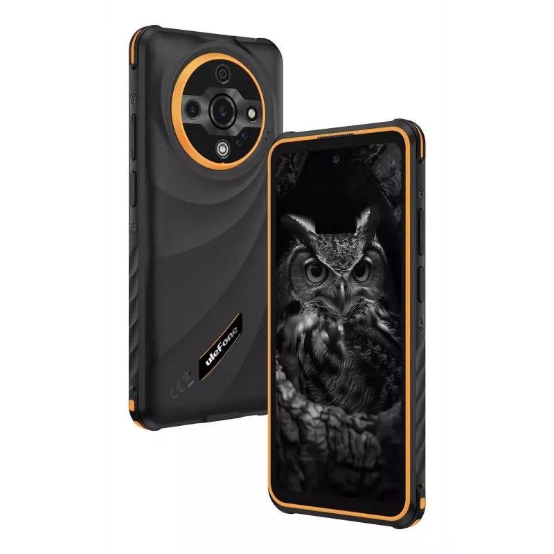 ULEFONE Armor X31 Pro 4G nešiojamas atsparus telefonas, 5,45 inch HD+, 8GB RAM, 256GB atmintis, 5200mAh, IP68/IP69K, oranžinis