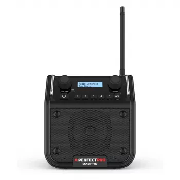 PerfectPro DABPRO Job Site Radio DAB+ FM Bluetooth IP65 Black