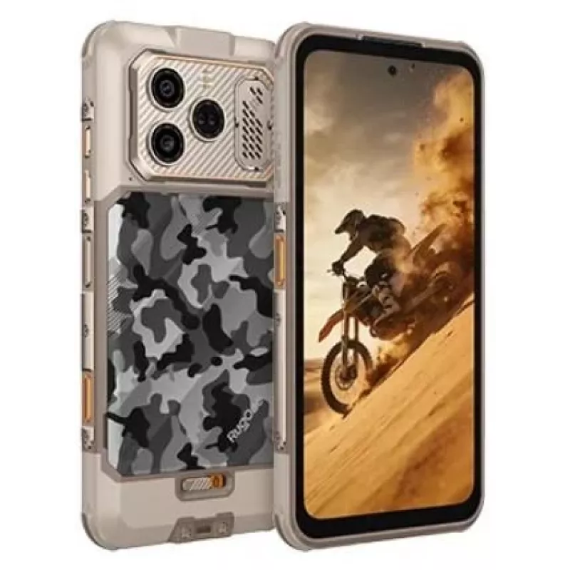 ULEFONE Xever 8 Sand Dune 8/128GB 4G LTE IP68/IP69K Neardūžtamas išmanusis telefonas