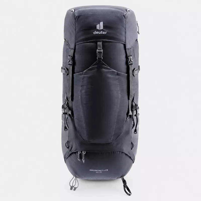 Deuter Aircontact Lite 40+10 Kuprinė Juoda/Pilka